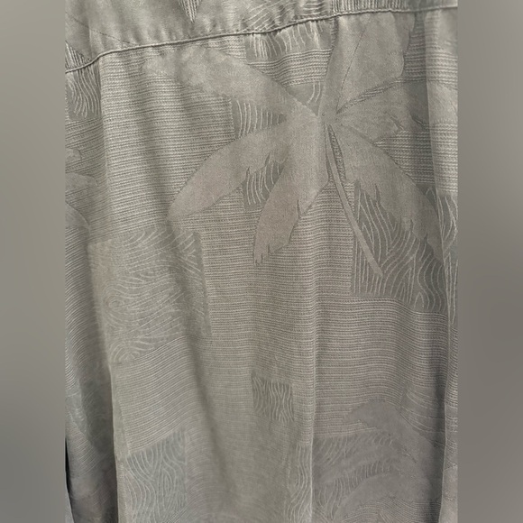 Tommy Bahama Men’s Shirt Size XXL Black Button Up Short Sleeve 100% Silk Summer - Picture 7 of 10